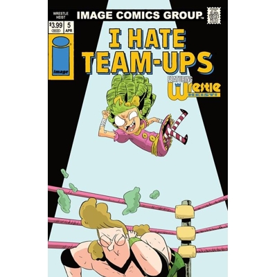 Wrestle Heist #5 B Kyle Starks I Hate Fairyland Team up Var