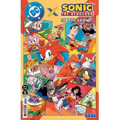 DC X Sonic the Hedgehog #5 2nd Ptg