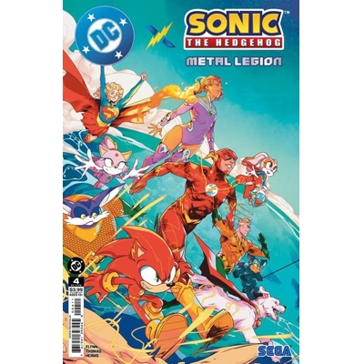 DC X Sonic the Hedgehog #4 2nd Ptg
