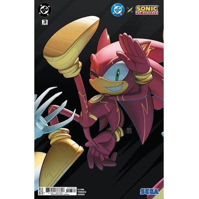 DC X Sonic the Hedgehog #3 2nd Ptg