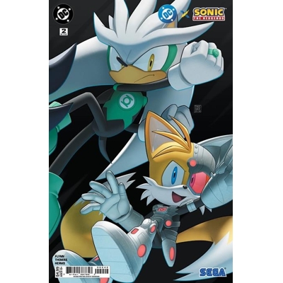 DC X Sonic the Hedgehog #2 2nd Ptg