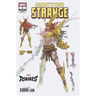 Doctor Strange #8 Cvr C Mcfarlane Toys Marvel Rivals Var