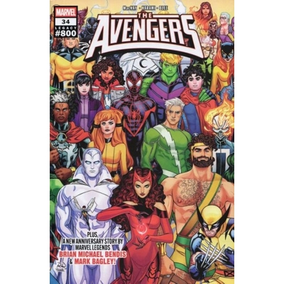 Avengers #34 Cvr A Russell Dauterman Wraparound Cover