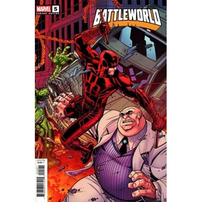 Battleworld #5 Cvr B Nick Bradshaw 5-Part Connecting Var E