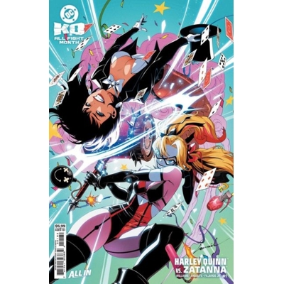 DC Ko Harley Quinn vs Zatanna #1 Os 2nd Ptg Cvr A Var