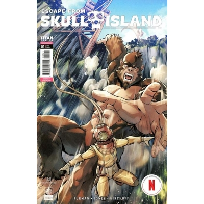 Escape From Skull Island #1 (of 4) Cvr D Serg Acuna Var