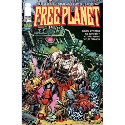 Free Planet #10 Cvr C Jed Dougherty Invincible Team up Var