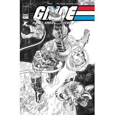 Gi Joe a Real American Hero #324 Cvr B Andy Kubert B&W Var