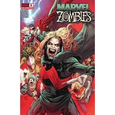 Marvel Zombies Red Band #5 Cvr A Greg Land Polybagged