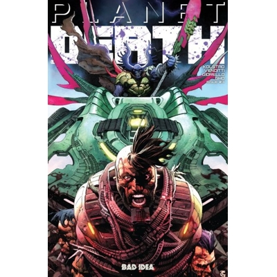 Planet Death Planet Sized Edition #1 Cvr B Giorello B&W Var