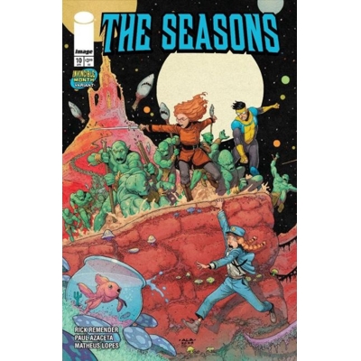 Seasons #9 Cvr C Paul Azaceta Invincible Team up Var