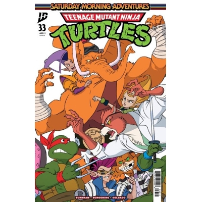 Tmnt Saturday Morning Adventures #33 Cvr A Schoening