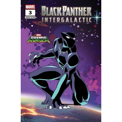 Black Panther Intergalactic #3 Cvr B Cosmic Invasion Var
