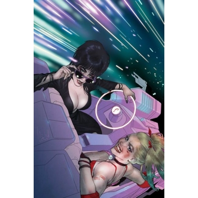 Harley Quinn X Elvira #5 Cvr D Ben Caldwell Var