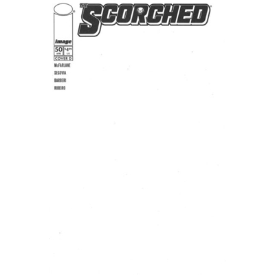 Spawn Scorched #50 Cvr D Blank Sketch Var