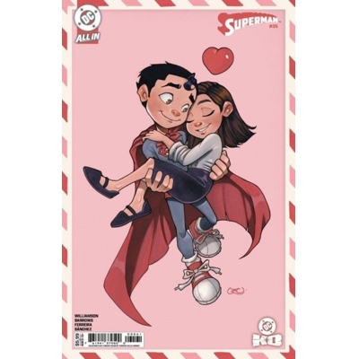 Superman #35 Cvr F Chrissie Zullo Valentines Day Csv
