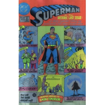Superman #423 Facsimile Edition Cvr B Curt Swan Foil Var