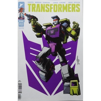 Transformers #23 2nd Ptg Cvr A Jason Howard Decepticon Cvr