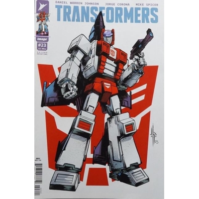 Transformers #23 2nd Ptg Cvr B Jason Howard Autobot Var