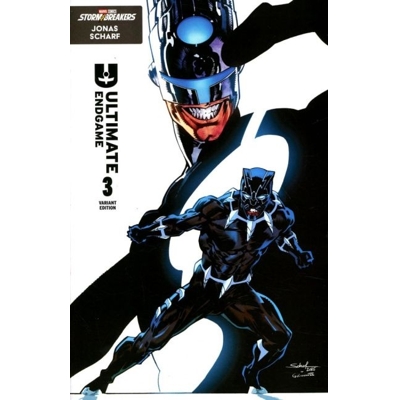 Ultimate Endgame #3 Cvr B Jonas Scharf Black Panther Var