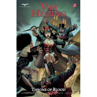Van Helsing: Throne of Blood Cvr A Sean Chen