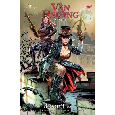 Van Helsing: Throne of Blood Cvr B Igor Vitorino Var