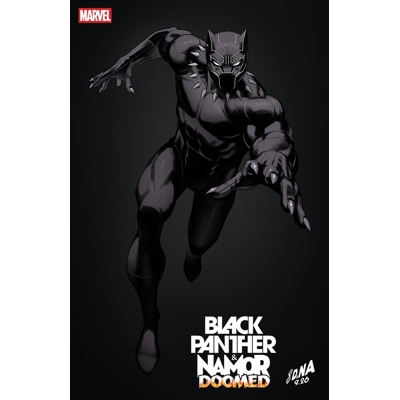 Black Panther/Namor: Doomed #4 Cvr B David Nakayama Color Block Black Var
