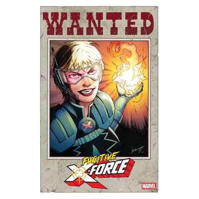 Fugitive X-Force #1 Cvr B Mark Bagley Wanted Var