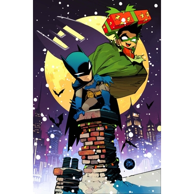 Batman #16 Cvr F Dan Mora Holiday Card Stock Var