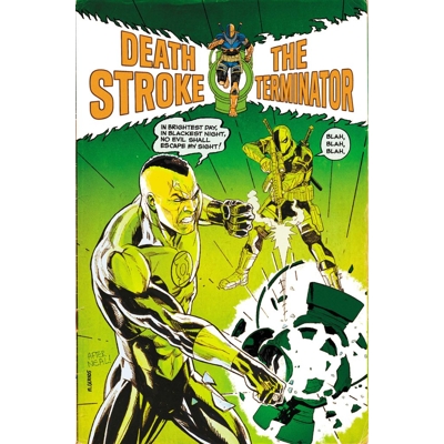 Deathstroke the Terminator #10 Cvr B Mitch Gerads Card Stock Var