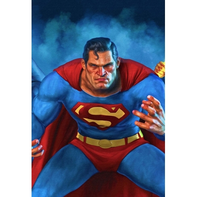 Justice League Unlimited #26 Cvr C Mark Spears 3-Part Connecting Superman Card Stock Var
