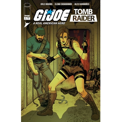 G.I. Joe: a Real American Hero Tomb Raider #3 (of 5) Cvr A Elena Casagrande & Alex GuimarAEs