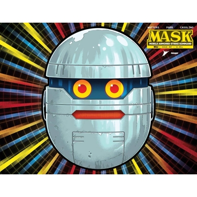 M.A.S.K. #7 Cvr H Pye Parr & Luke Preece & Andres Juarez Die Cut Mask Var