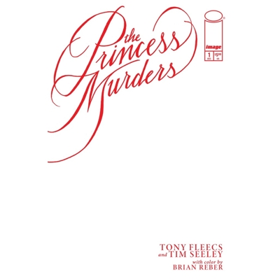 The Princess Murders #1 Cvr E Blank Sketch Var