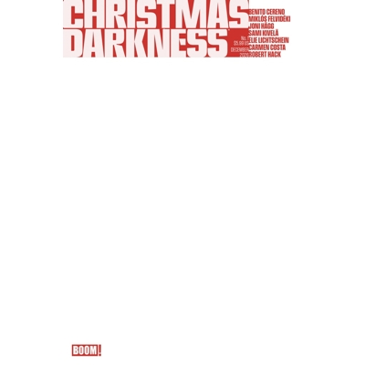 Christmas Darkness #1 Cvr D Blank Sketch Var
