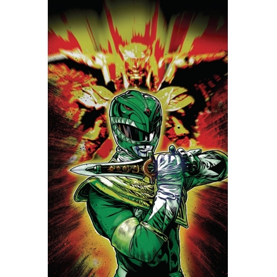 Power Rangers Green #5 Cvr D Tony Harris Foil Var