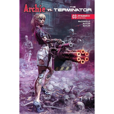 Archie vs. the Terminator #3 Cvr B Bjorn Barends