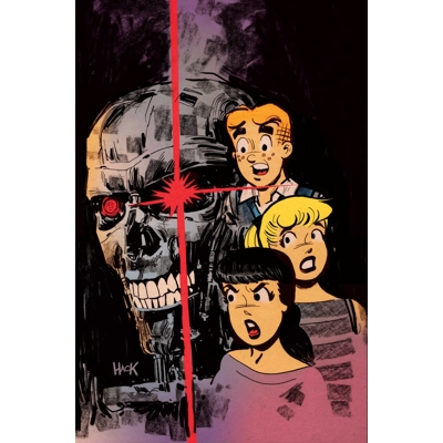 Archie vs. the Terminator #3 Cvr F Robert Hack Ltd Virgin