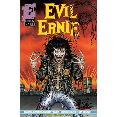 Evil Ernie #1 30th Anniversary Facsimile Edition Cvr F Remarque Edition Remarqued by Brian Pulido