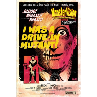 Monstervision Featuring Joe Bob Briggs and Darcy #1 Cvr B Robert Hack