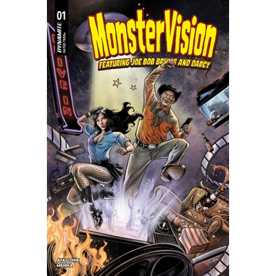 Monstervision Featuring Joe Bob Briggs and Darcy #1 Cvr C Kewber Baal