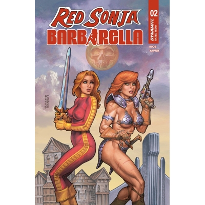 Red Sonja / Barbarella #2 Cvr A Joseph Michael Linsner