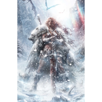 Red Sonja: Solstice Special #1 (One-Shot) Cvr F Francesco Mattina Ltd Virgin
