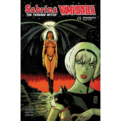 Sabrina the Teenage Witch / Vampirella #1 Cvr B Francesco Francavilla