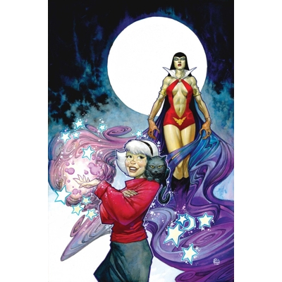 Sabrina the Teenage Witch / Vampirella #1 Cvr H Eric Powell Foil Virgin