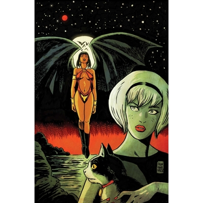 Sabrina the Teenage Witch / Vampirella #1 Cvr J Francesco Francavilla Ltd Virgin