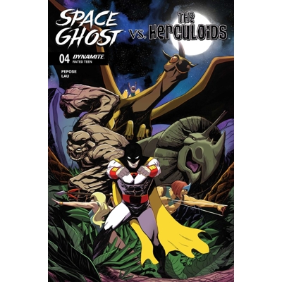 Space Ghost vs. the Herculoids #4 Cvr B Drew Moss