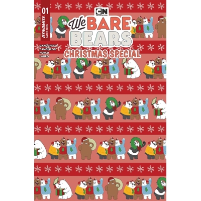 We Bare Bears Christmas Special #1 (One-Shot) Cvr C Wrapping Paper Cover