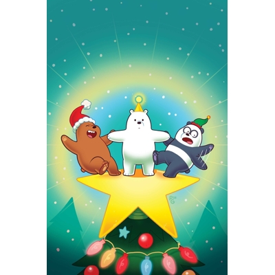 We Bare Bears Christmas Special #1 (One-Shot) Cvr F Paulina Ganucheau Ltd Virgin