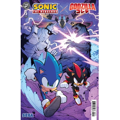 Sonic the Hedgehog X Godzilla #5 Cvr A Jack Lawrence